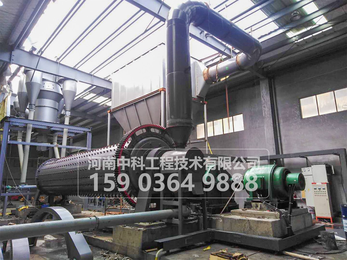 球磨機生產現(xiàn)場